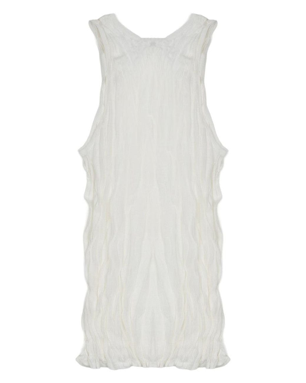 Totême  White Scoop Neck Top
