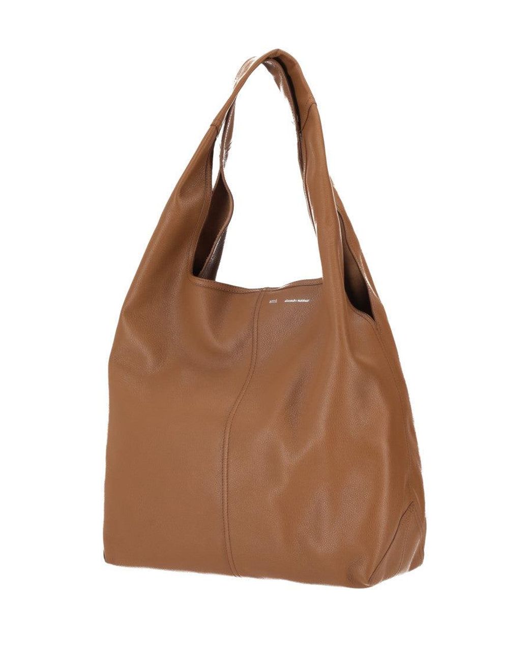 AMI Brown Cumin Supple Large Hobo