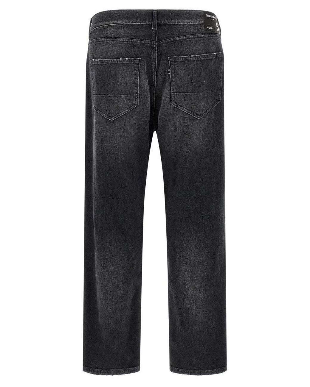 Department 5 Blue Mid Rise Jeans for men