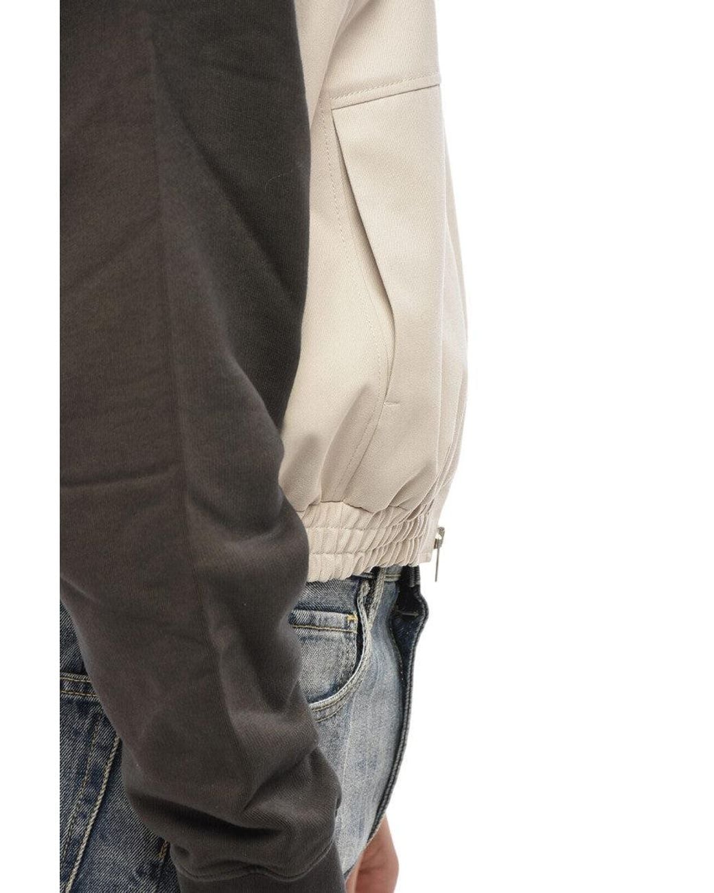 1989 STUDIO Gray Solid Sleeveless Jacket for men