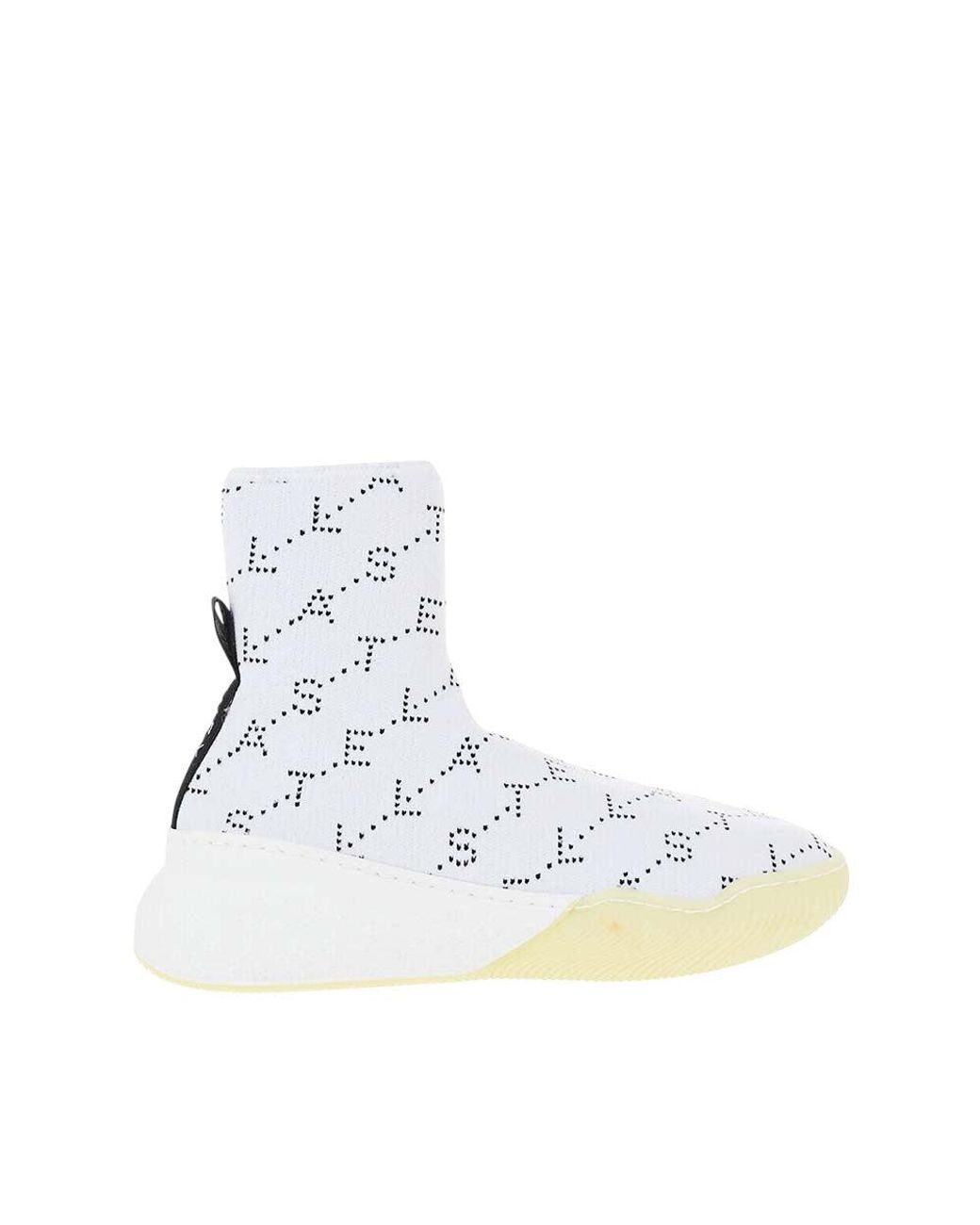 Stella McCartney White Logo Sneakers