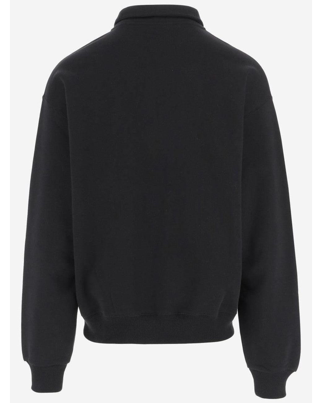Jacquemus Black Logo Sweatshirt for men