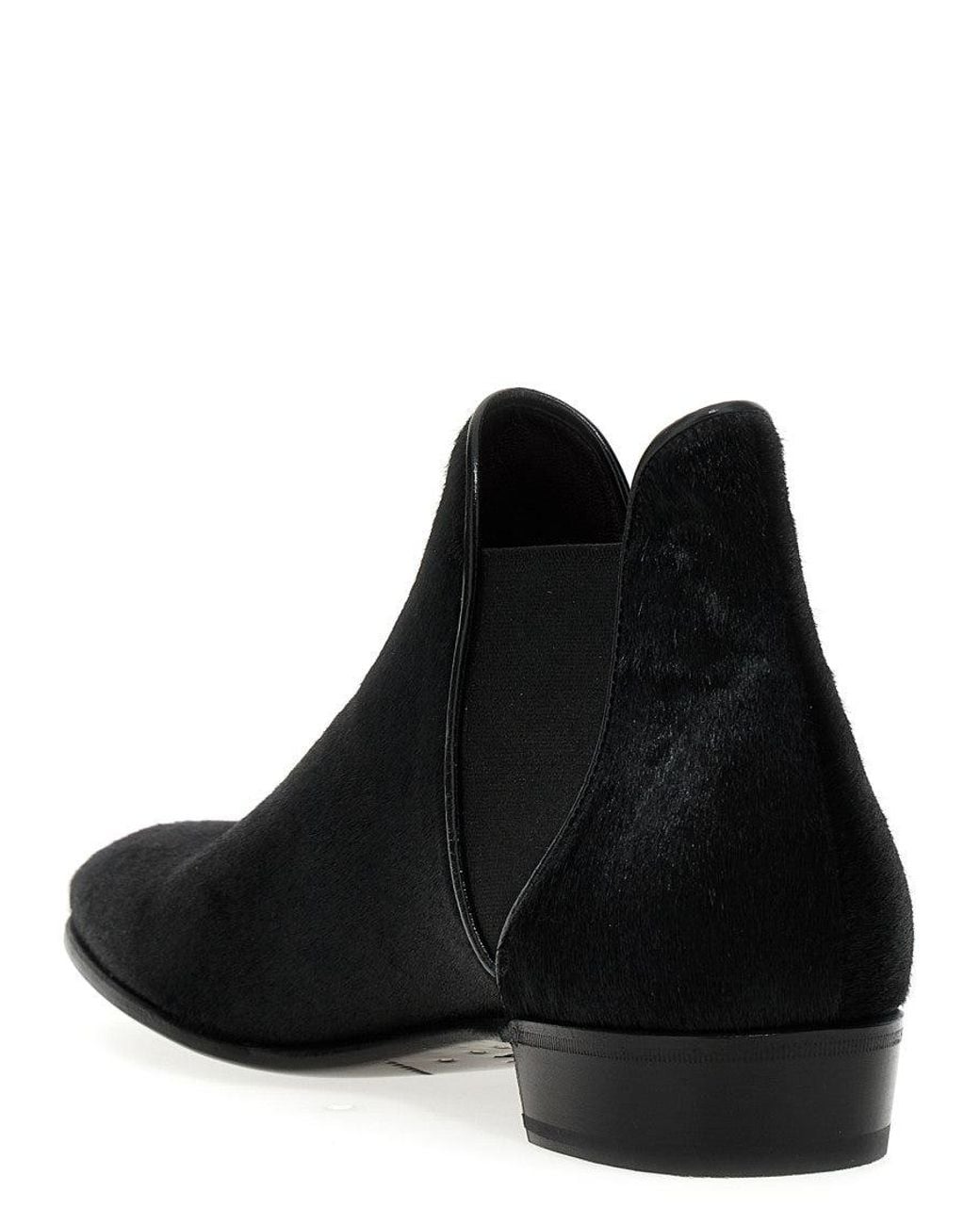 Lidfort Black Ankle Boots for men