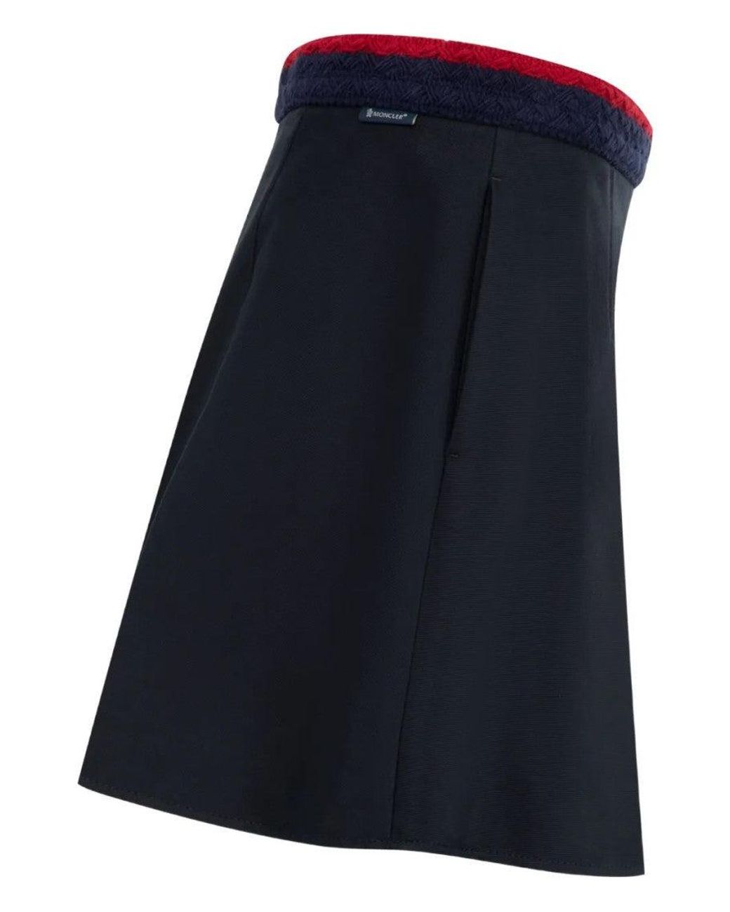 Moncler Blue Skirt