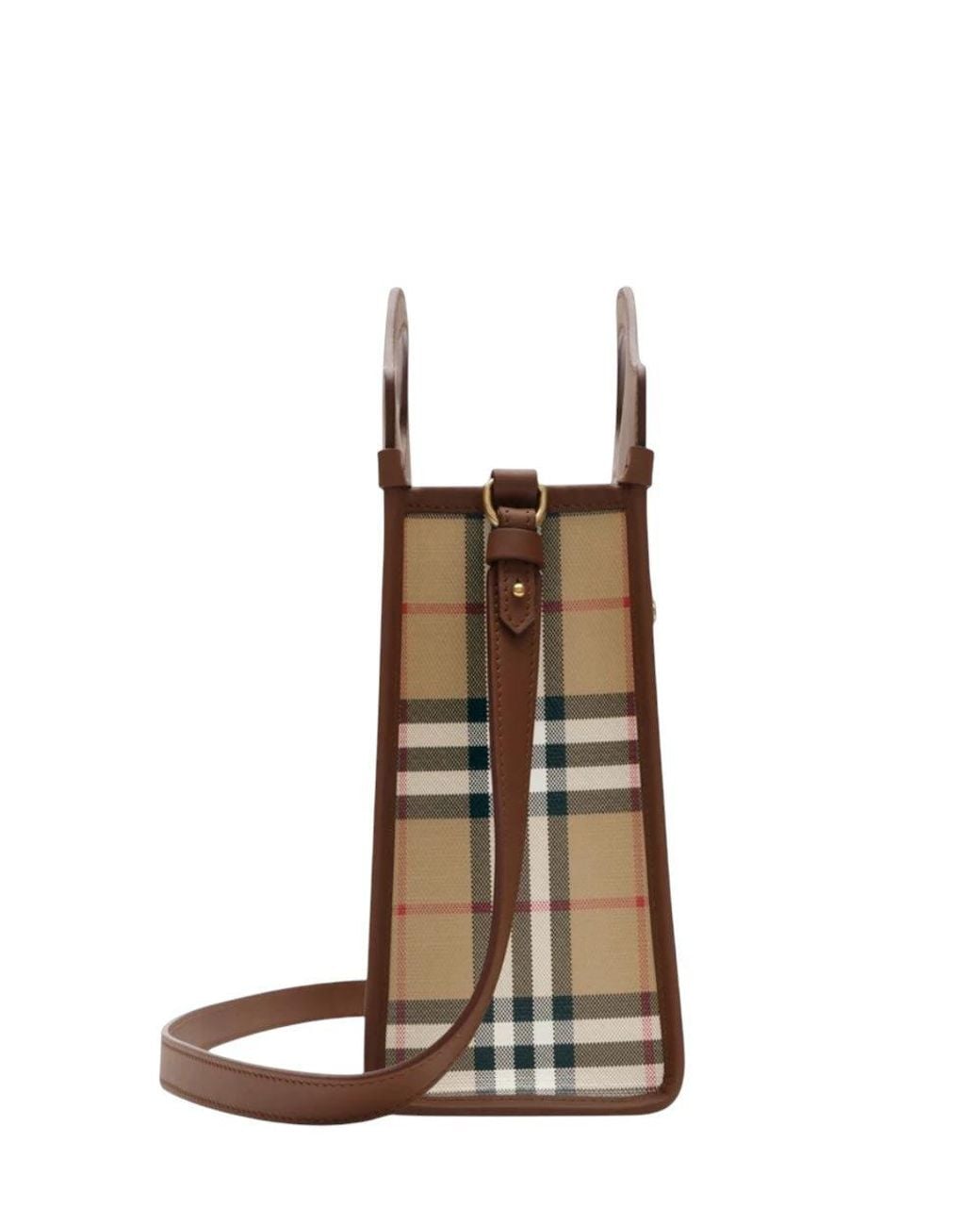 Burberry Brown Pocket Mini Tote