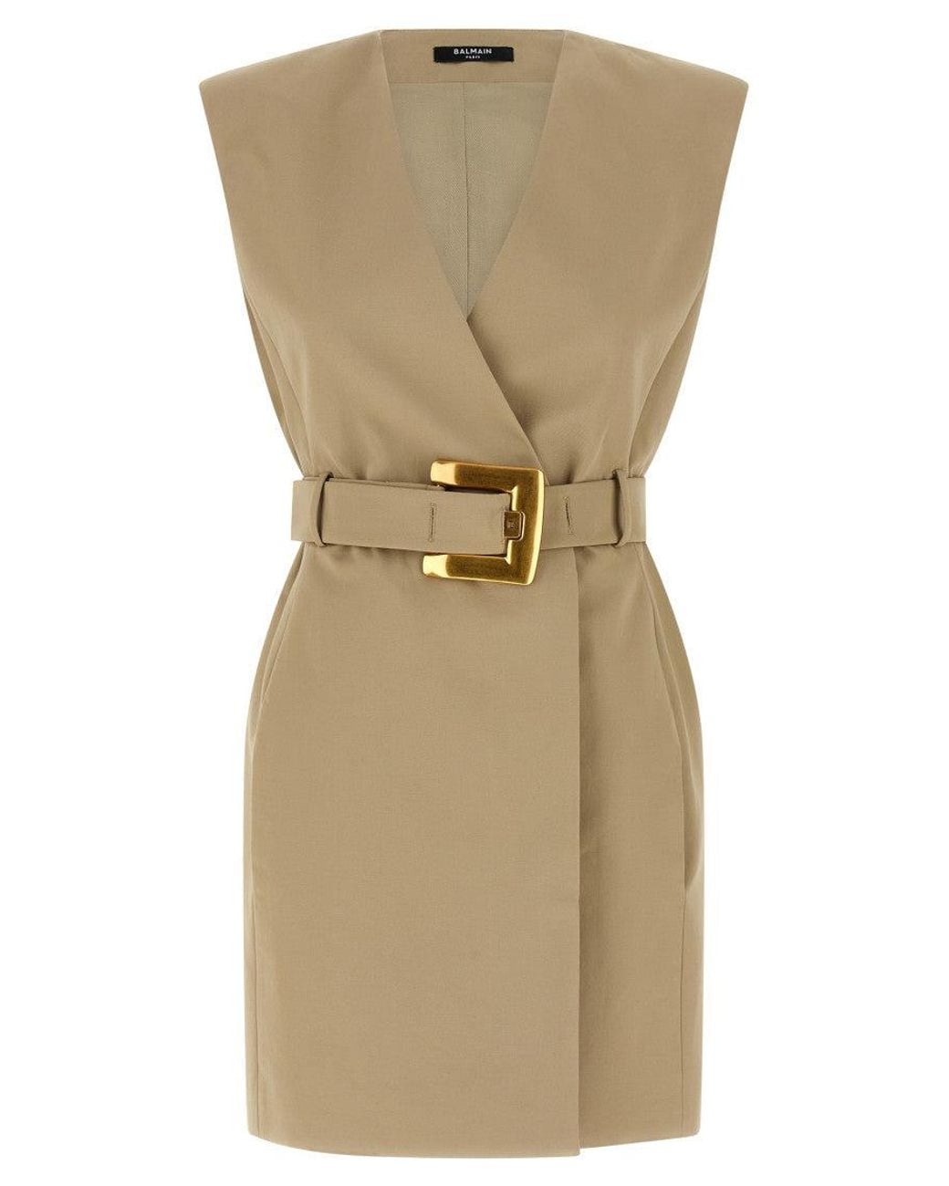 Balmain Metallic 'Anthem' Dress