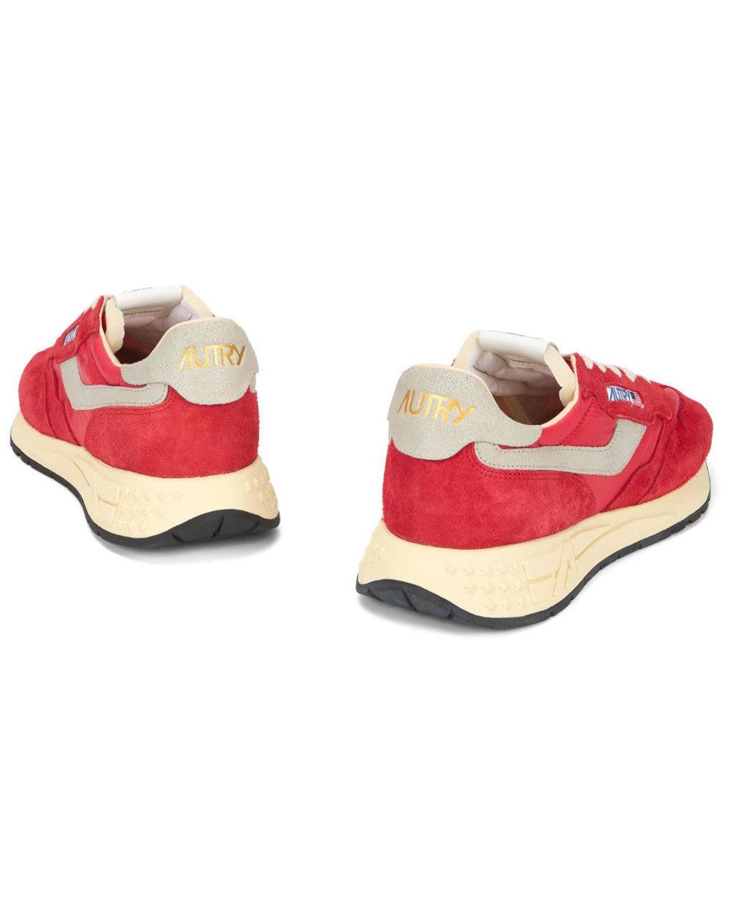 Autry Red Sneakers Reelwind Low-Top for men