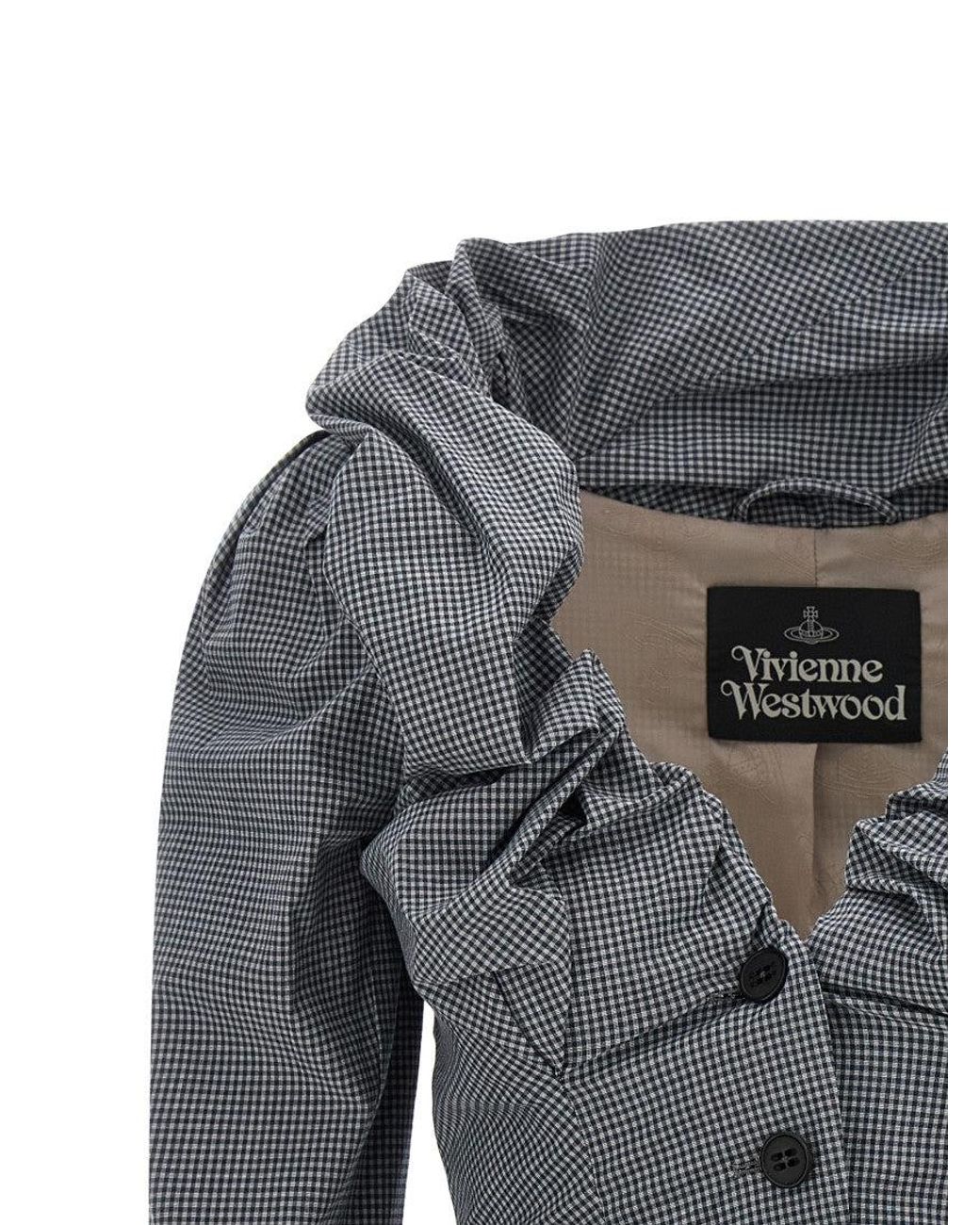 Vivienne Westwood Gray Kendall Blazer