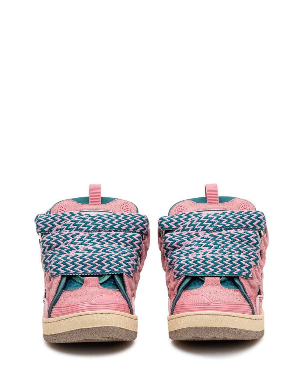Lanvin Pink Curb Sneakers for men