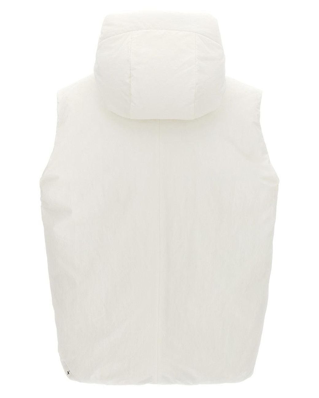 Jil Sander White Vest for men