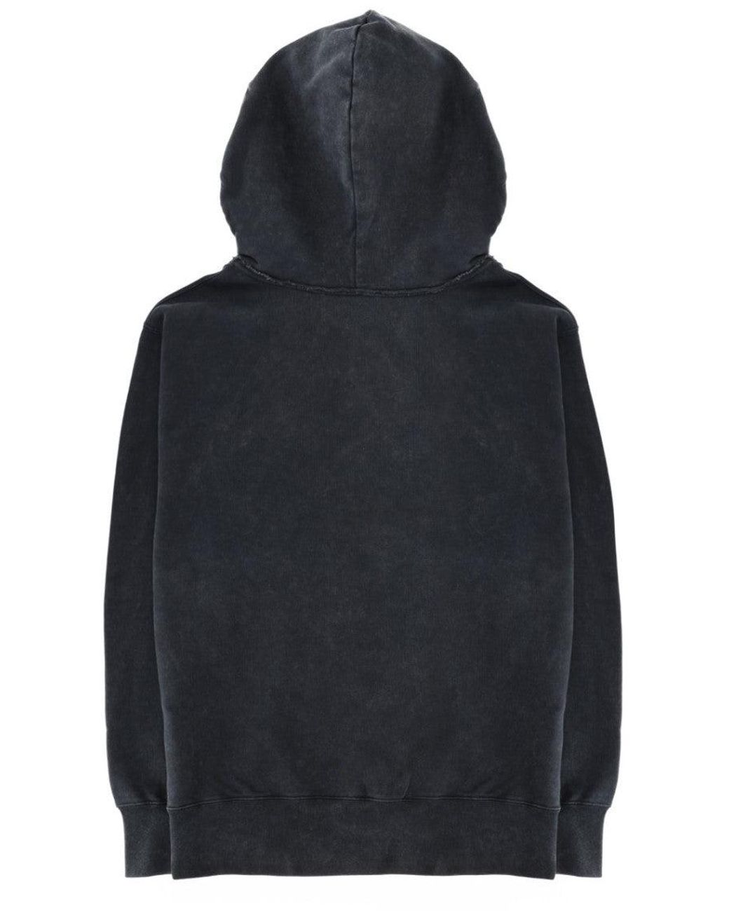 DSquared² Black Sweatshirt With Print Cotton Sweatshirts for men