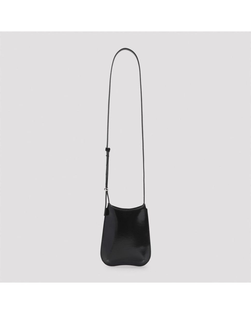 Jacquemus Black The Bisou Mini Crossbody Bag for men