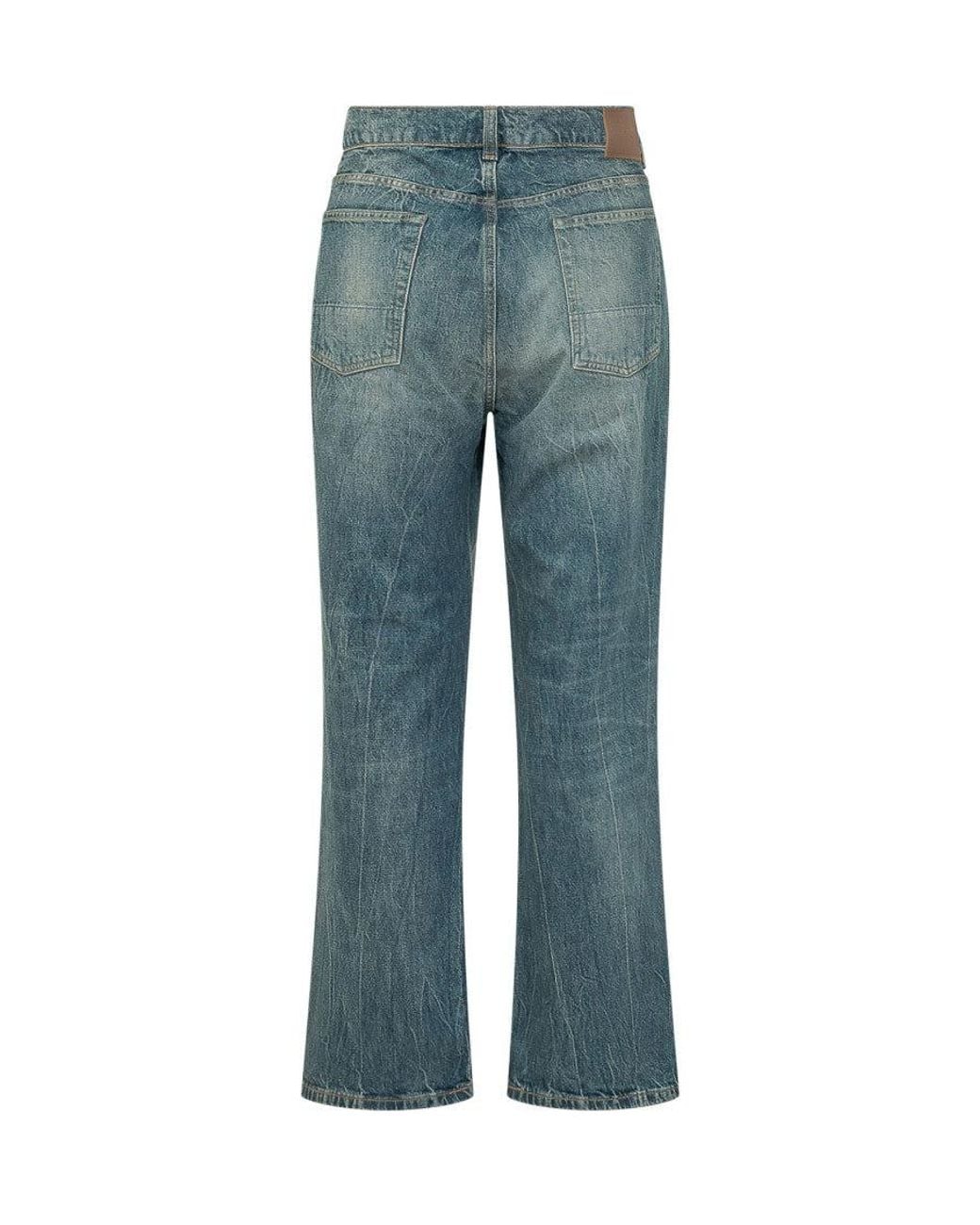 Our Legacy Blue High Rise Jeans for men