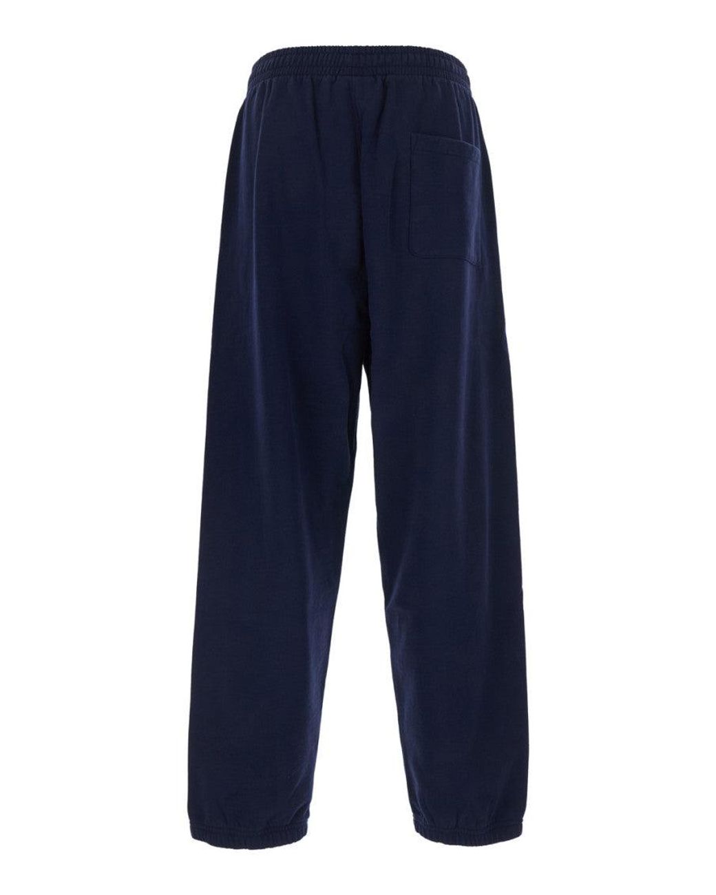 Drole de Monsieur Blue Elasticated Joggers for men