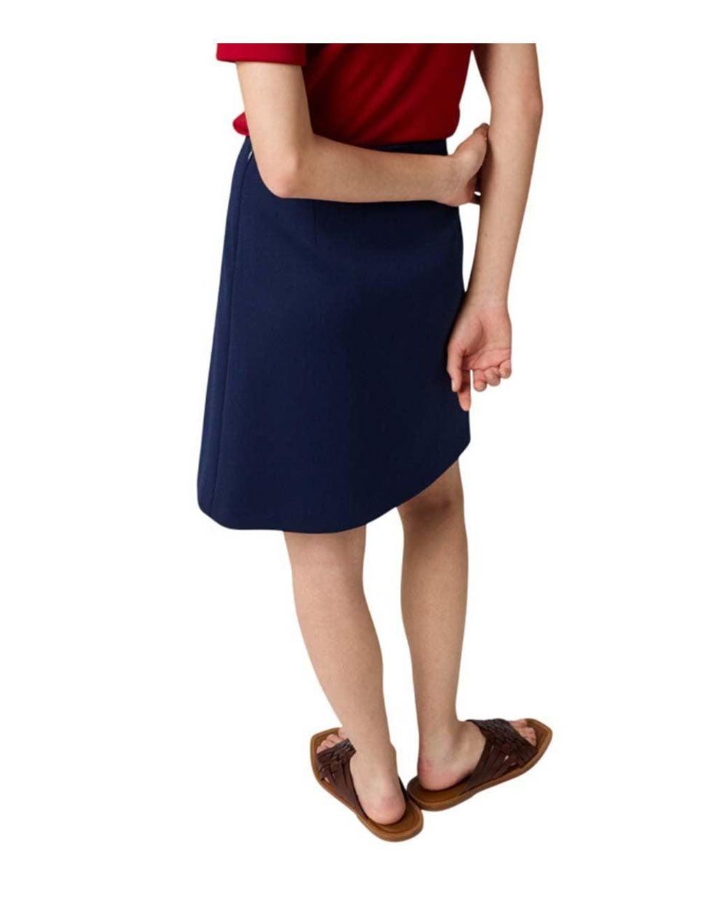 Miu Miu Blue Above Knee Skirt