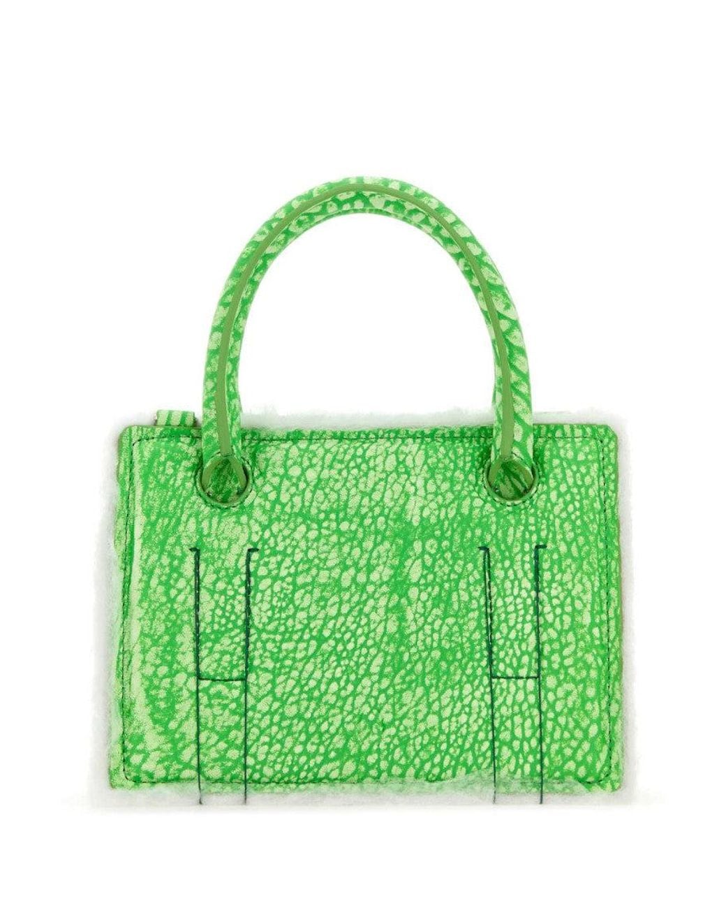 Dentro Green Otto Mini Satchel