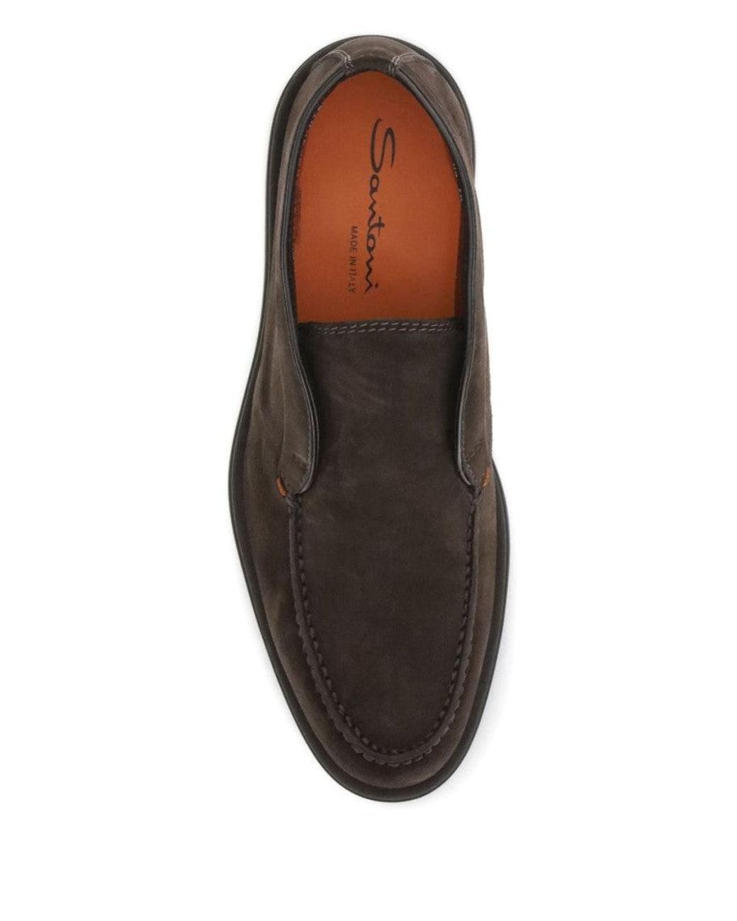 Santoni Brown Desert Boots for men