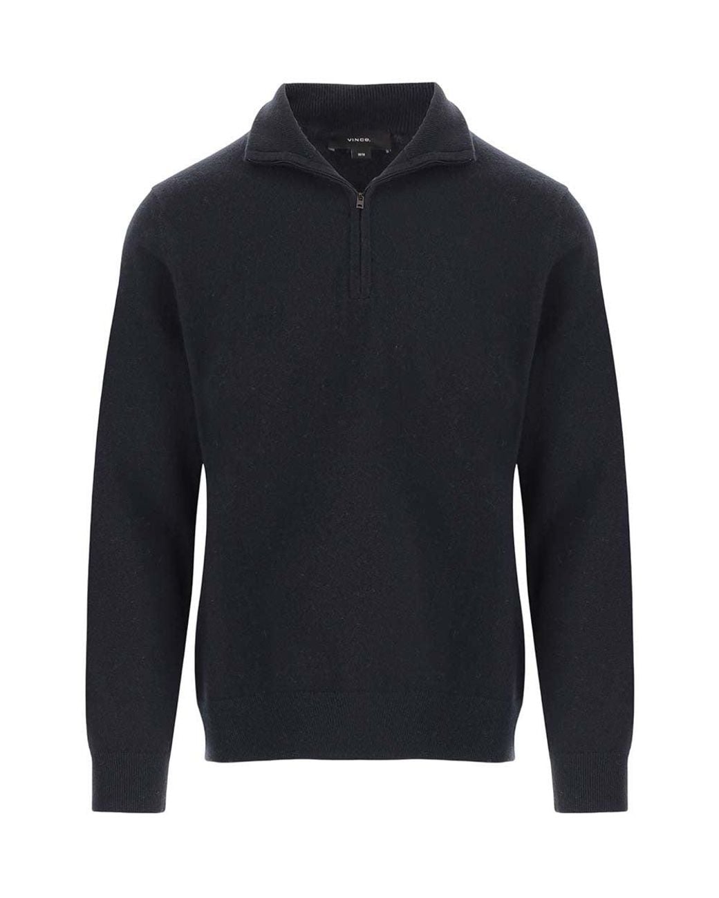 Vince Blue Half Zip Sweater for men