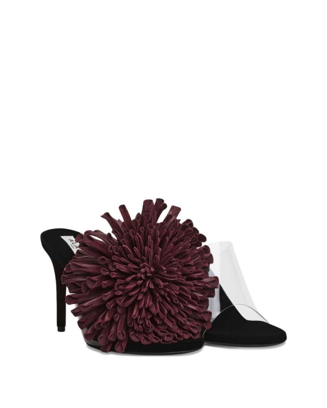 Alaïa White Asymmetrical Sandal
