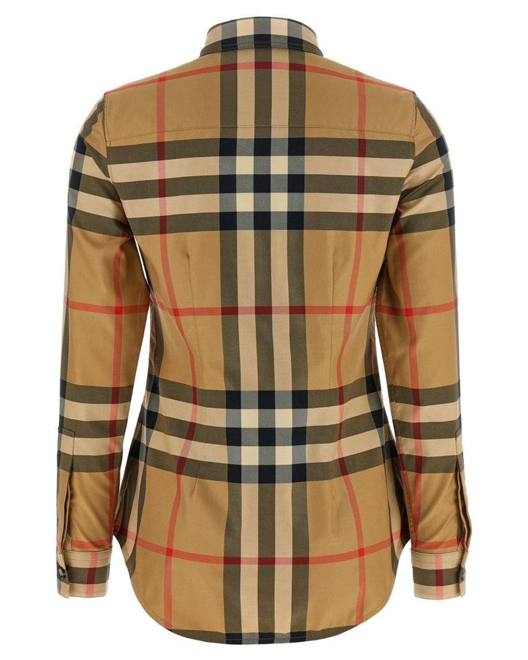 Burberry Natural Slim Checks Shirt