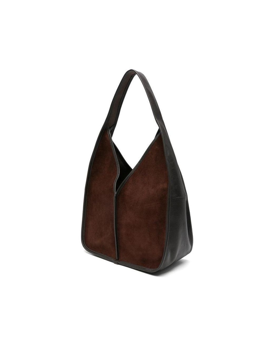 Hereu Brown Calella Large Shoulder Bag