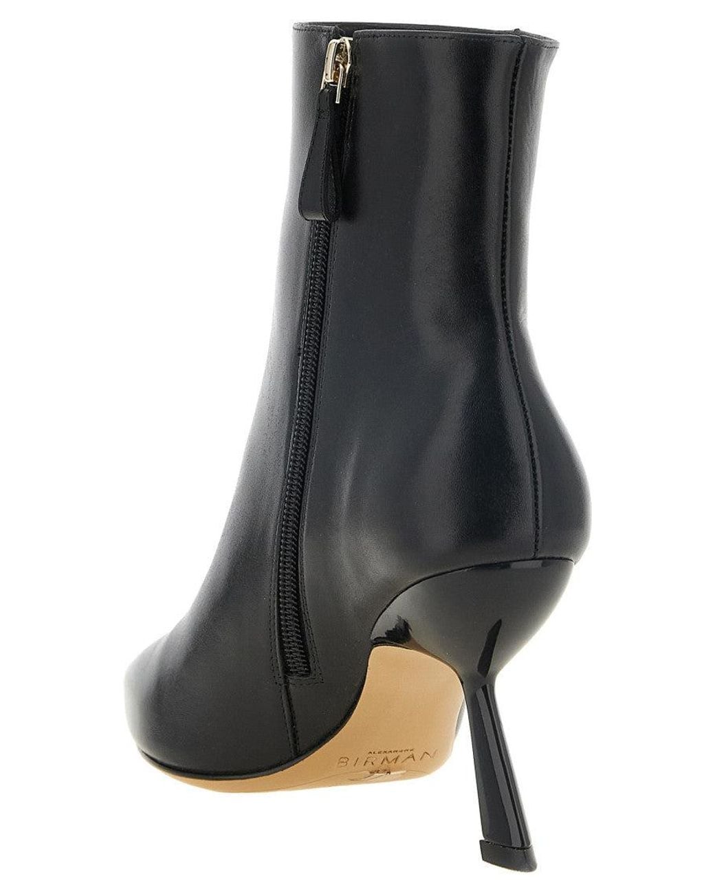 Alexandre Birman Black Natalie Ankle Boots