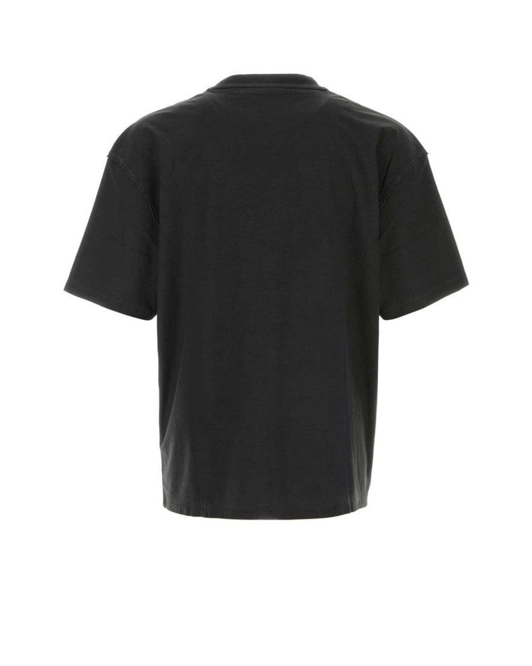 HUGO Black Logo Crew Neck T-Shirt for men