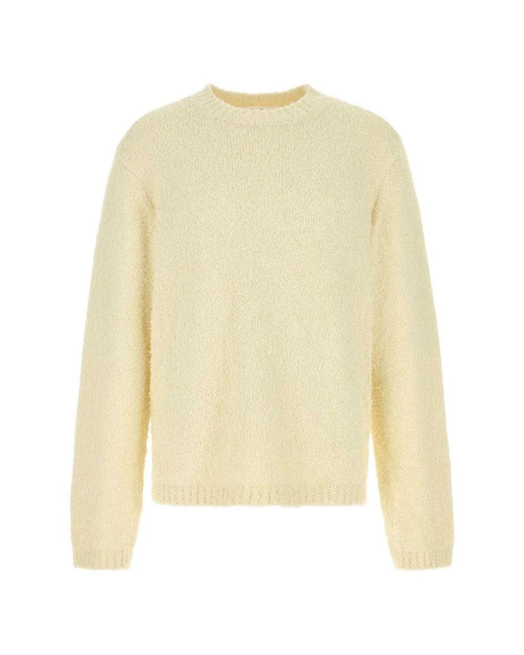 Séfr White Off Knitted Sweater for men