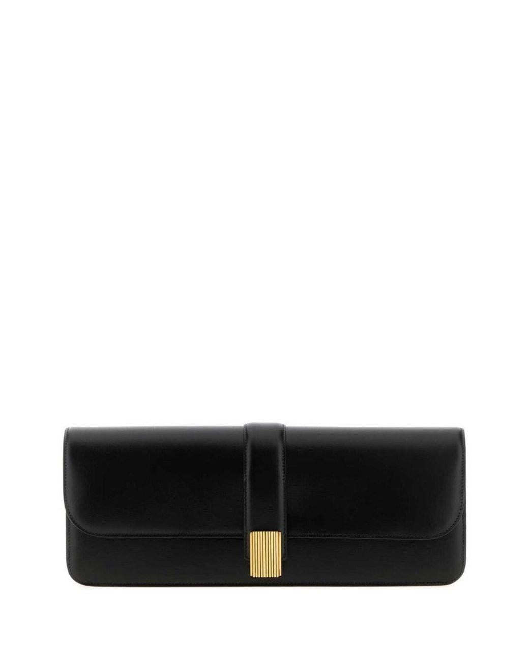 Khaite Black Blake Clutch