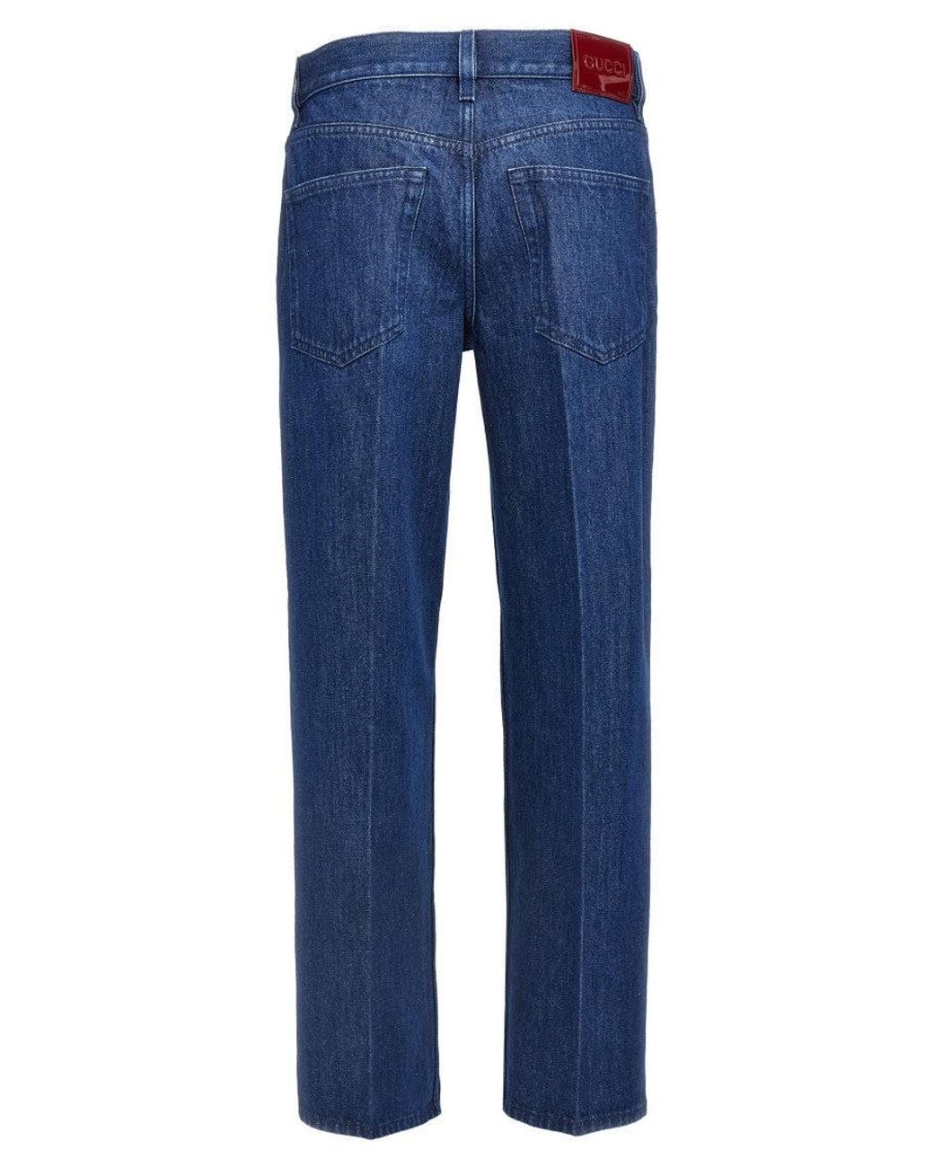 Gucci Blue Straight Fit Denim