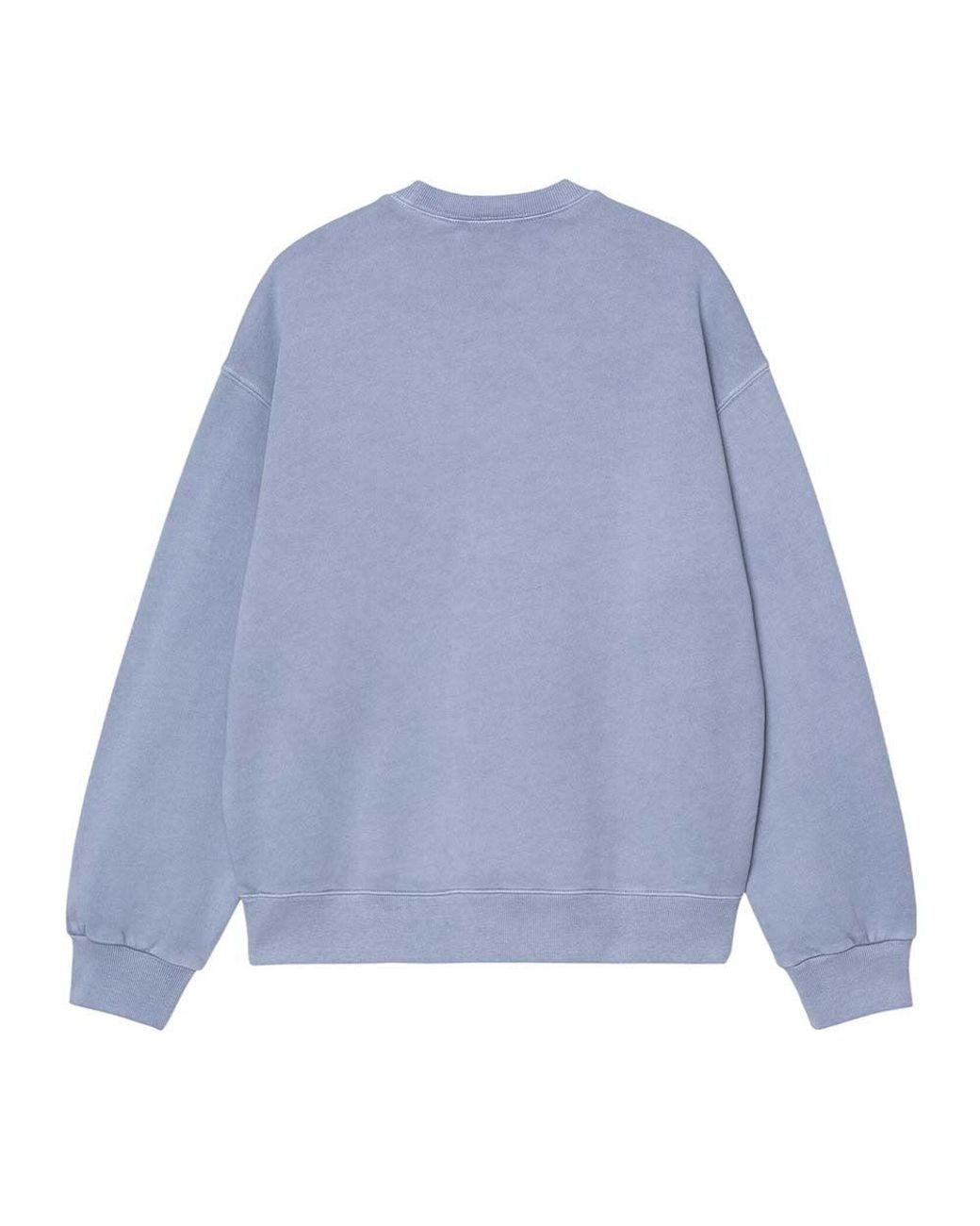 Carhartt Blue Light Logo Sweatshirt for men