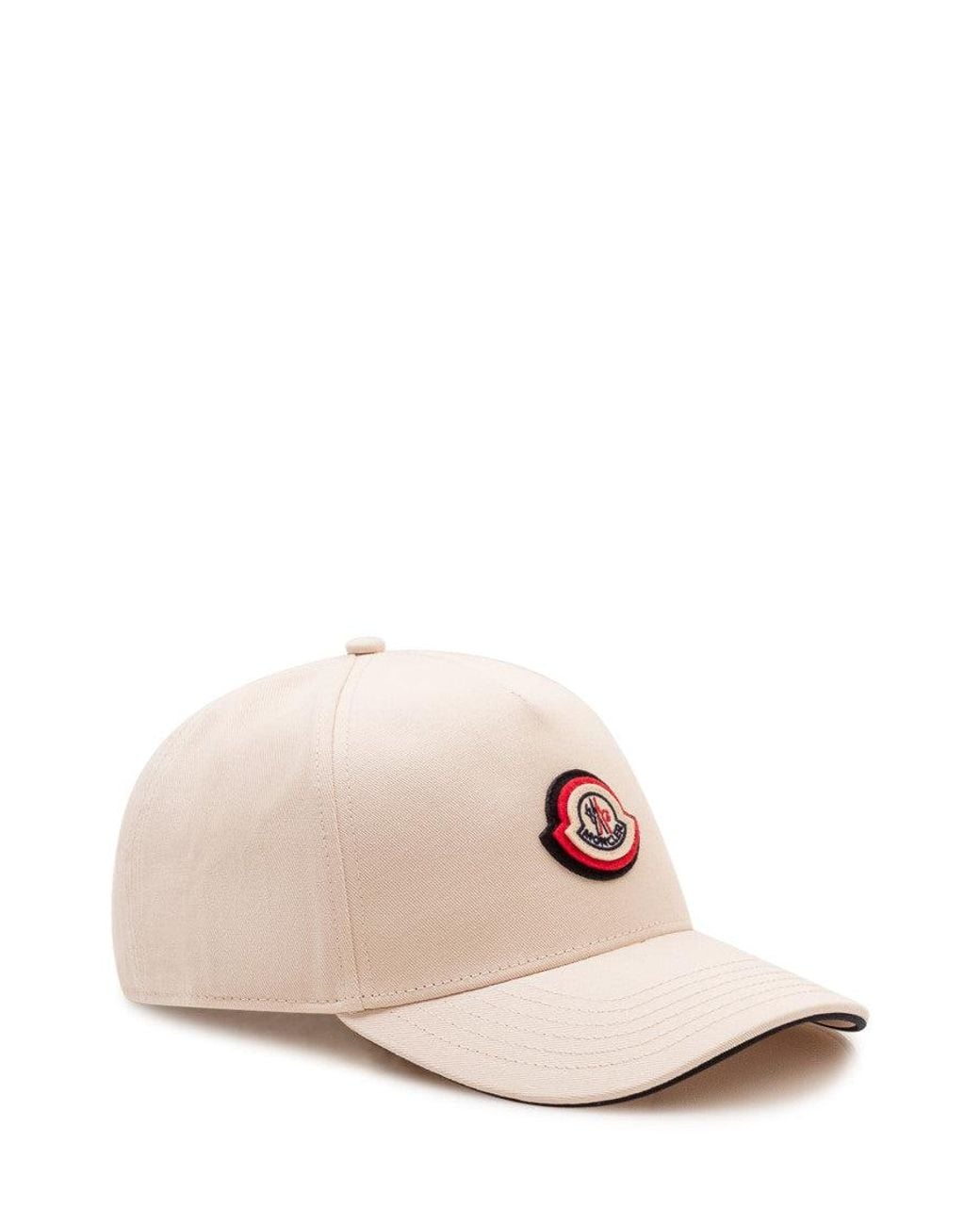 Moncler Pink Logo Baseball Cap for men