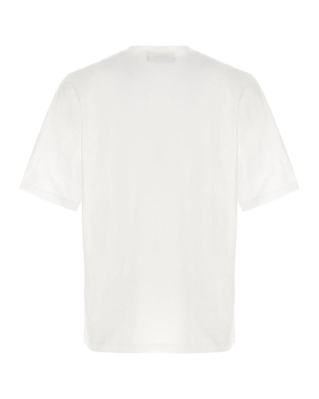 DSquared² White Graphic T-Shirt for men