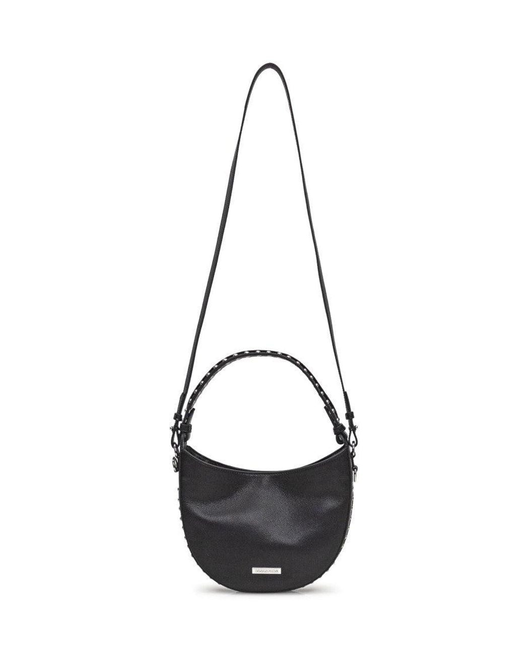 DSquared² Black Mini Hobo Handbag For Fall/Winter 2023