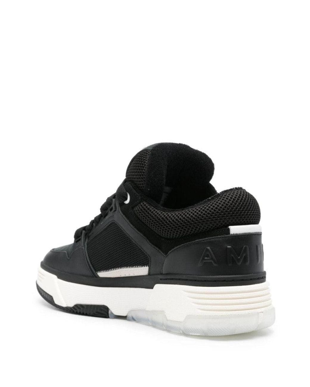Amiri Black Leather Sneakers for men