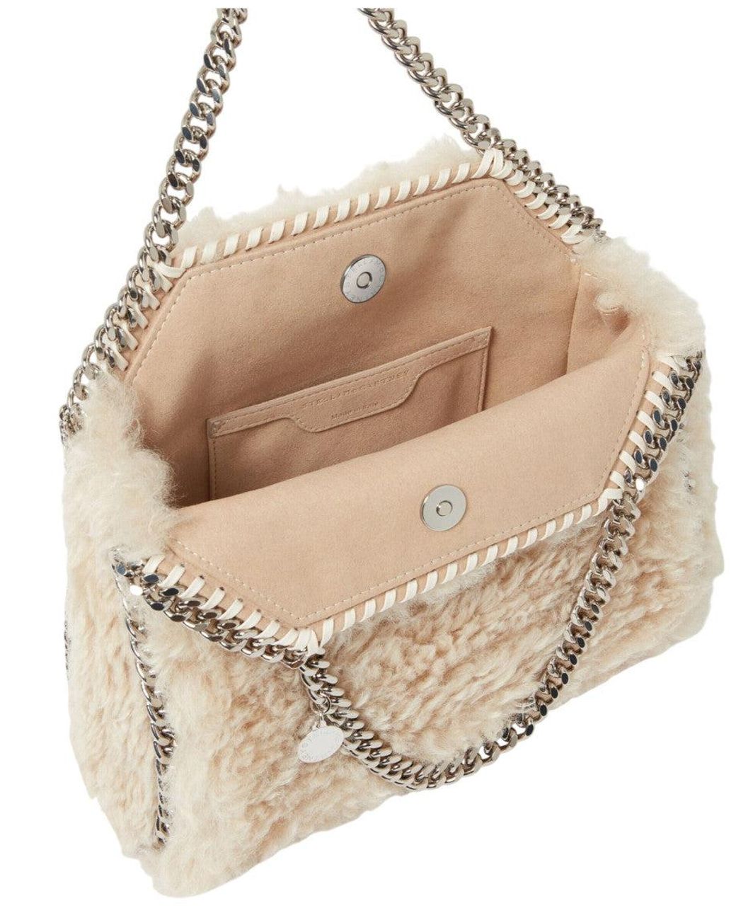 Stella McCartney Natural Off Falabella Mini Tote