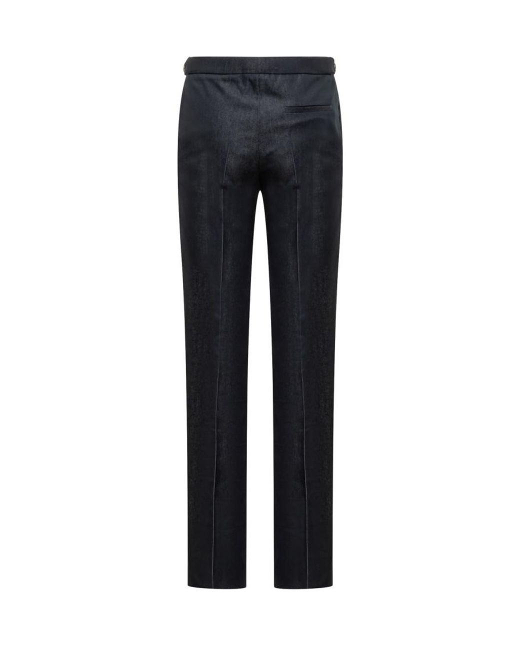 DARKPARK Blue Straight Flat Front Pants