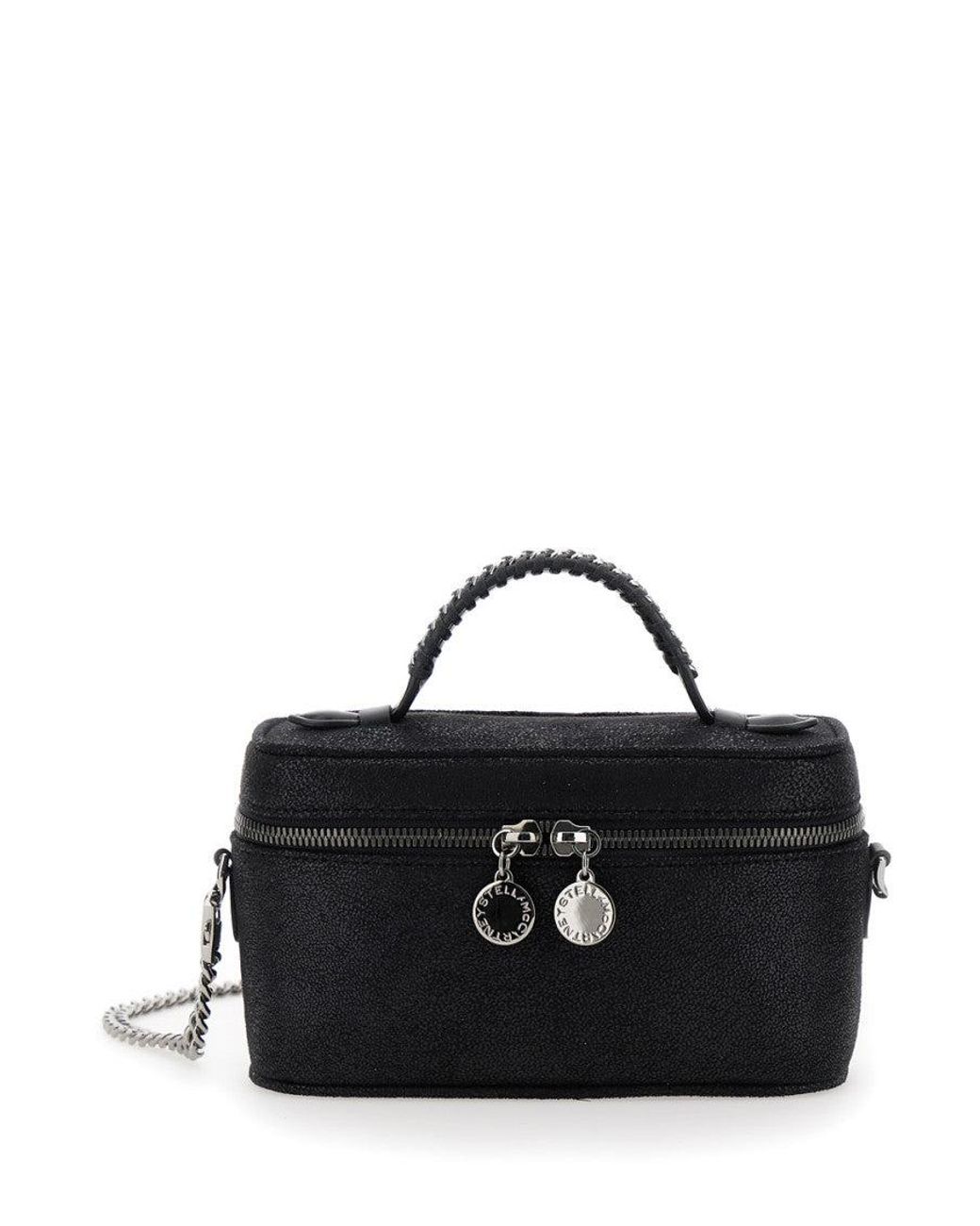 Stella McCartney Black Falabella Vanity Crossbody Bag
