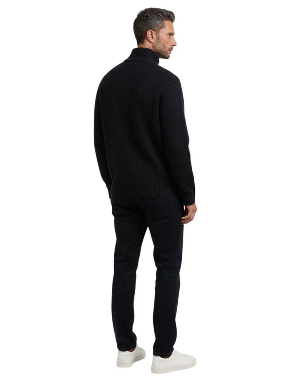 Boss Black Dark Half Zip Sweater for men