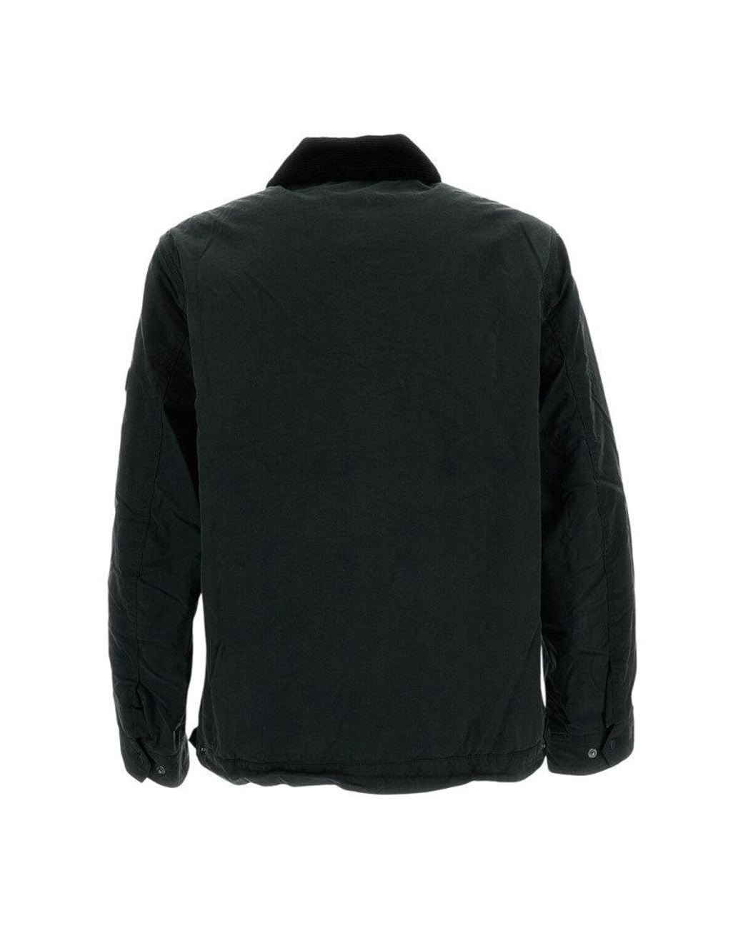 Barbour Black Shirt Collar Jacket for men