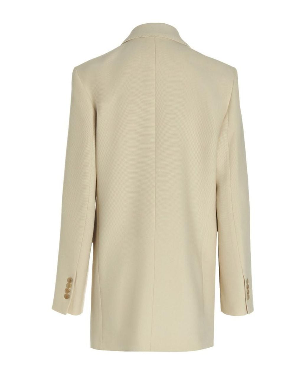 Khaite Natural 'balton' Blazer Jacket