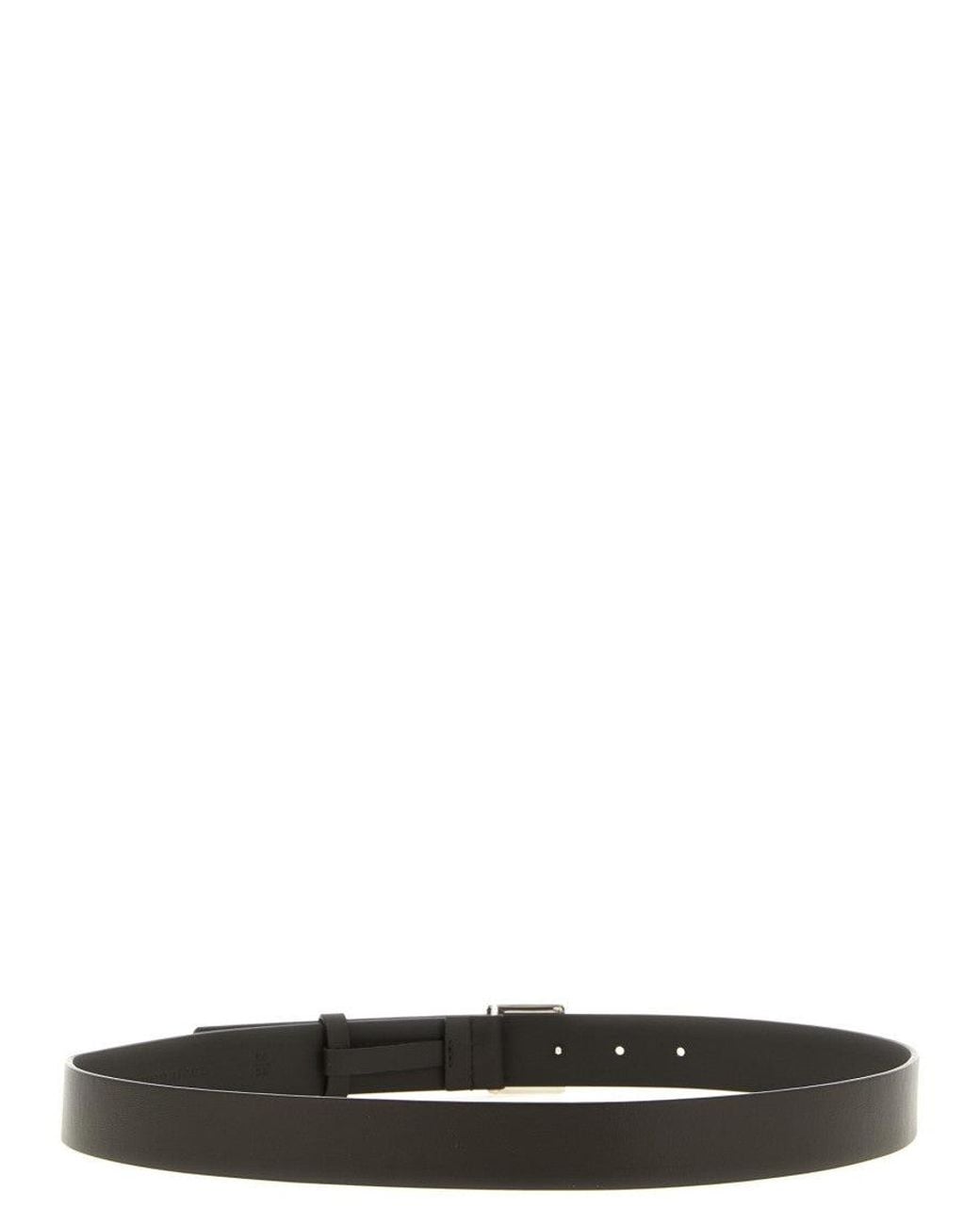 Fendi Black Dark Ff Buckle Belt for men