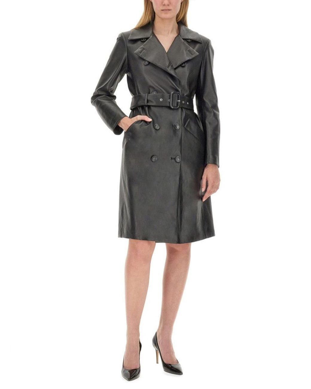 Sportmax Black Solid Notched Lapel Jacket