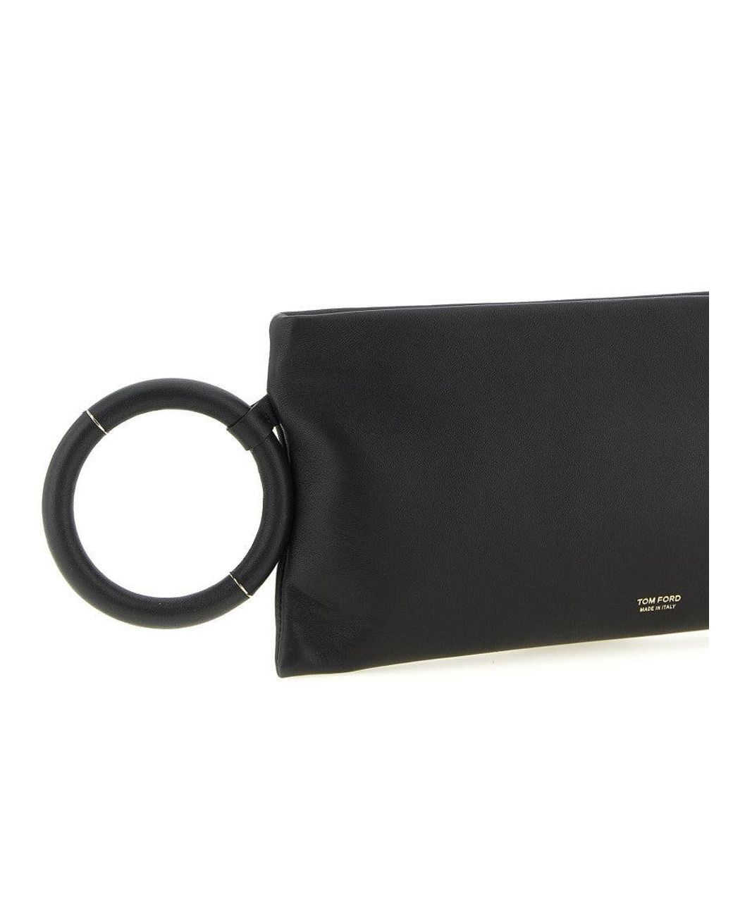 Tom Ford Black Logo Bangle Clutch