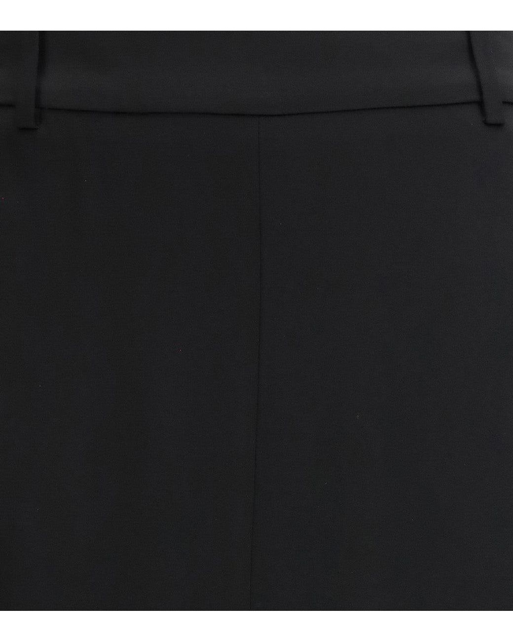 Tom Ford Black Solid Maxi Skirt