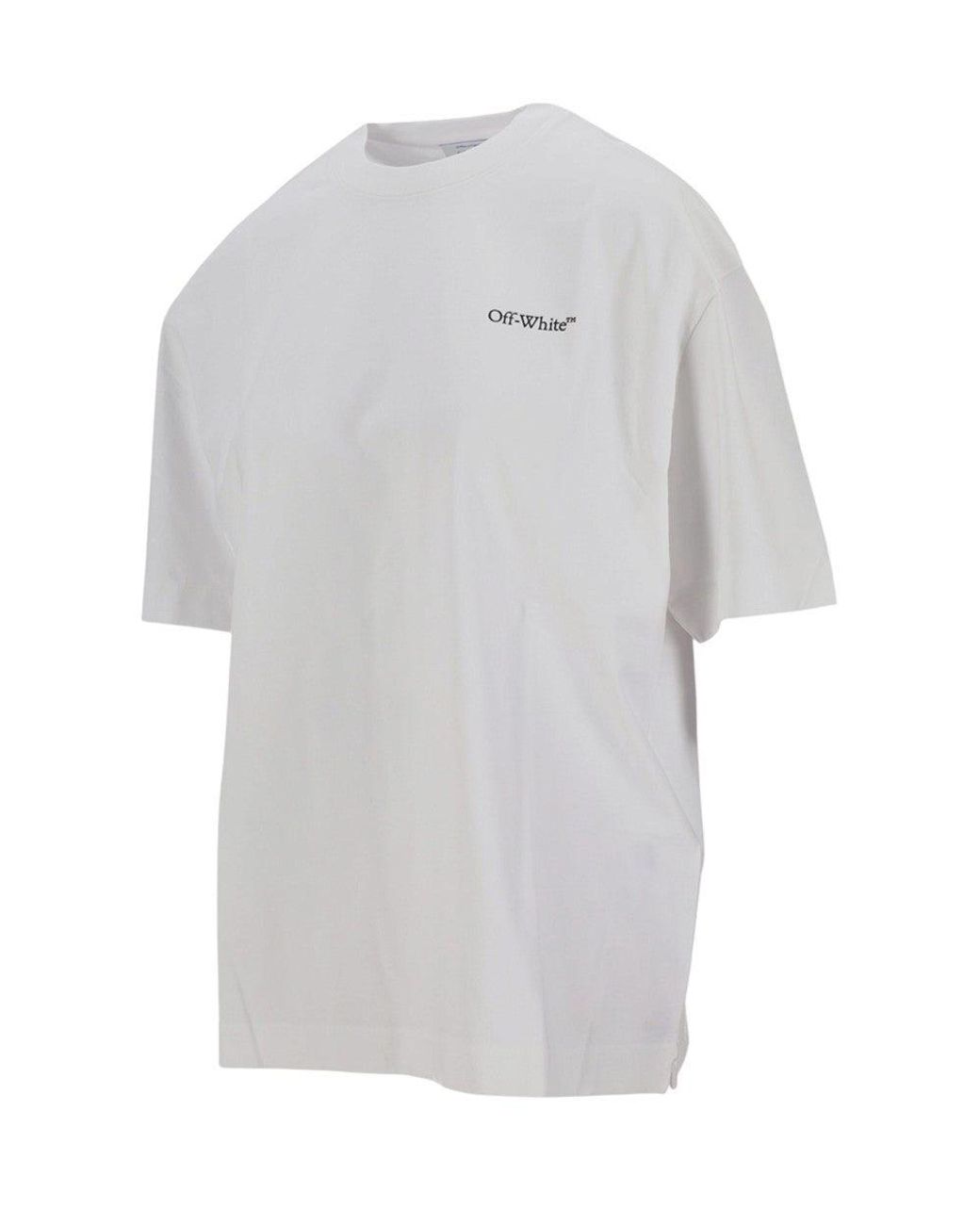 Off-White c/o Virgil Abloh White Crew Neck T-Shirt