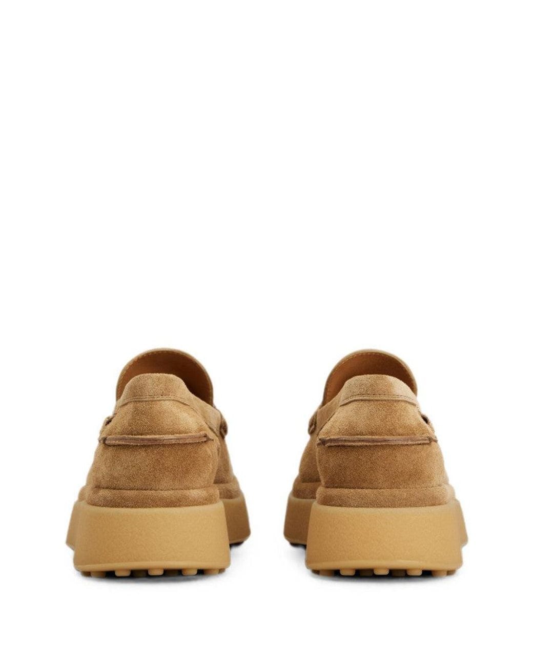 Tod's Brown Suede Loafers