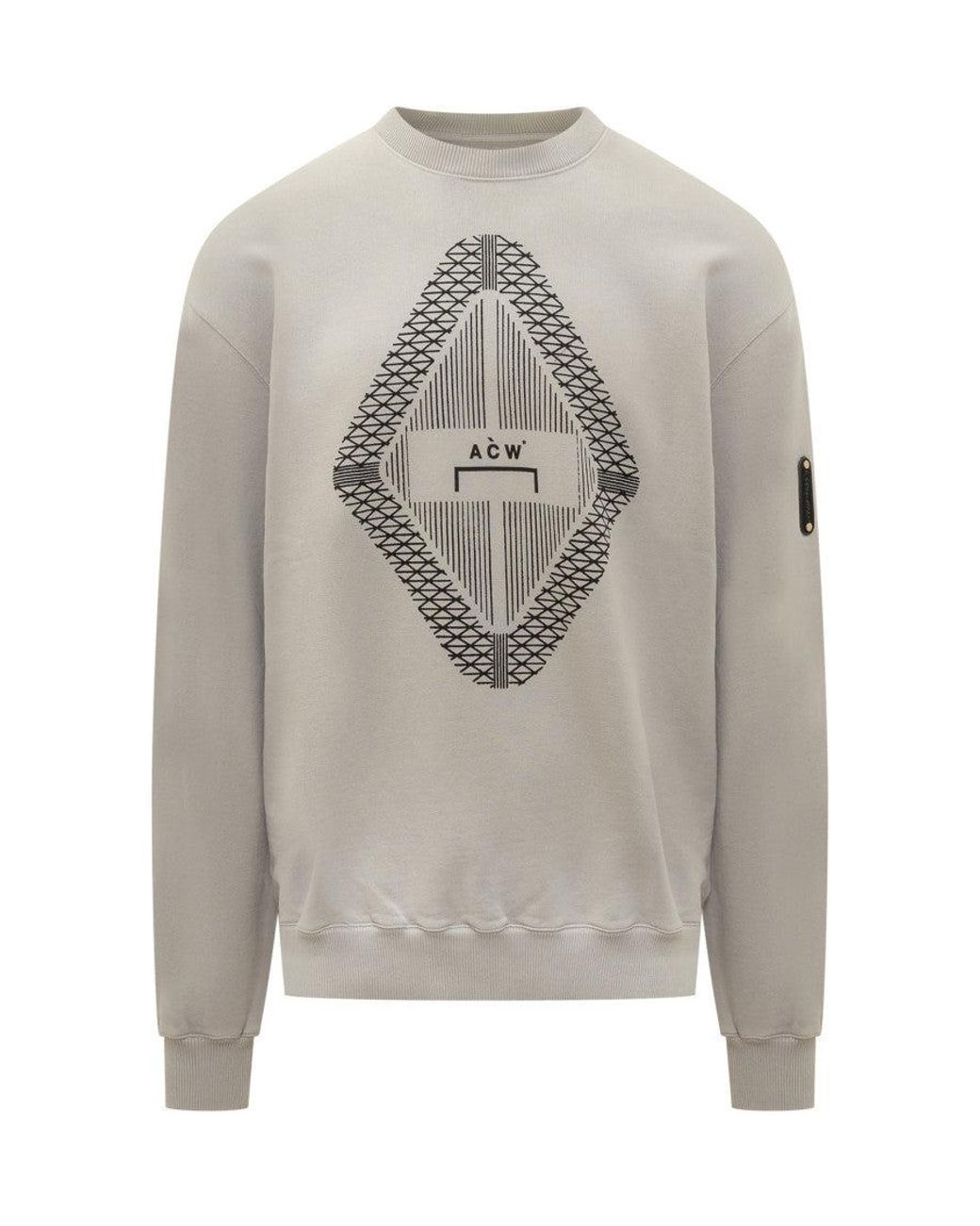 A_COLD_WALL* Gray Crew Neck Sweatshirt for men