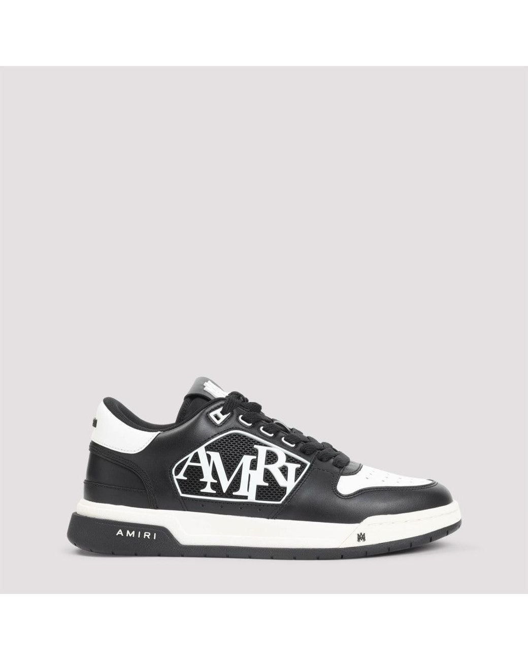 Amiri Black Lace Up Sneakers for men