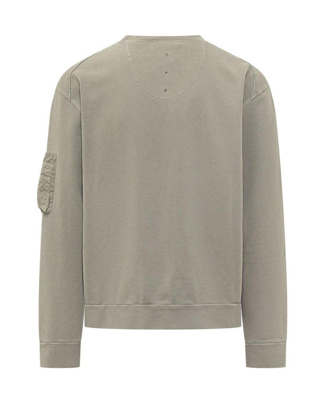 Premiata Gray Logo Sweatshirt for men